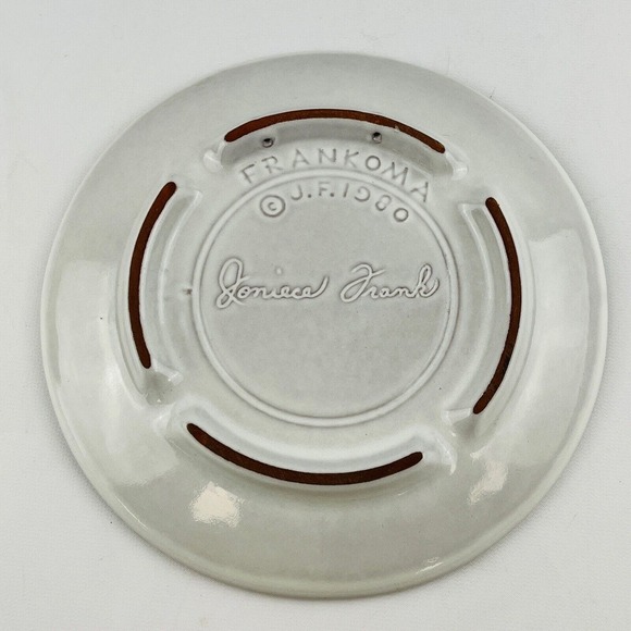 Vintage Frankoma 1980 Unto Us A‎ Child Is Born Christmas Plate Joniece Frank - Picture 2 of 3